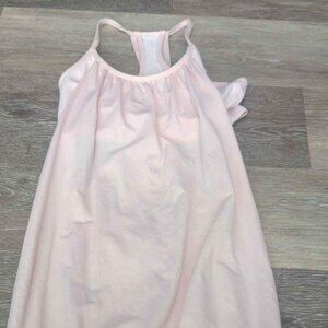 Lululemon Athletica Womens No Limits Power Tank Built in Bra Light Pink 4